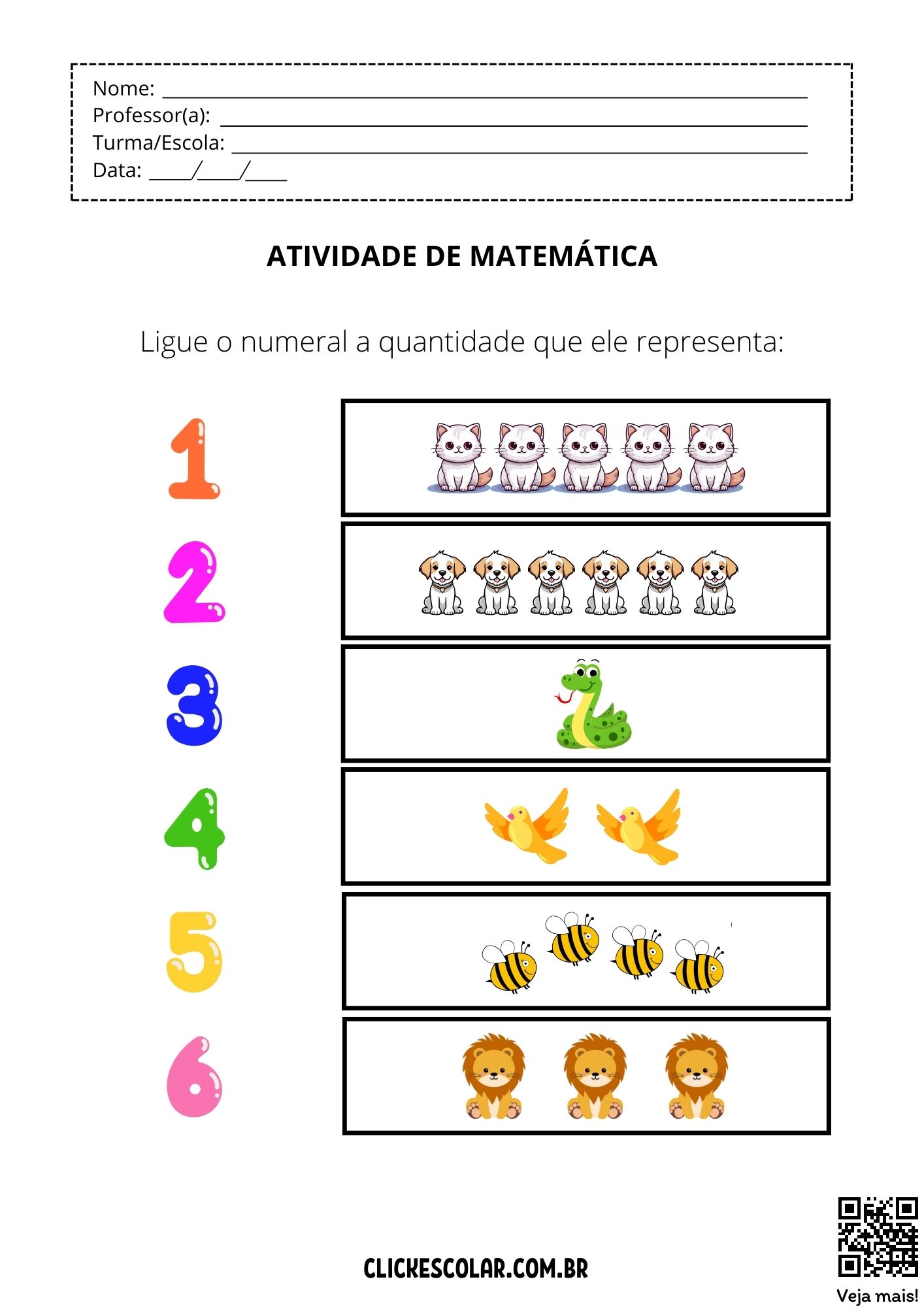 Matemática na Educação Infantil